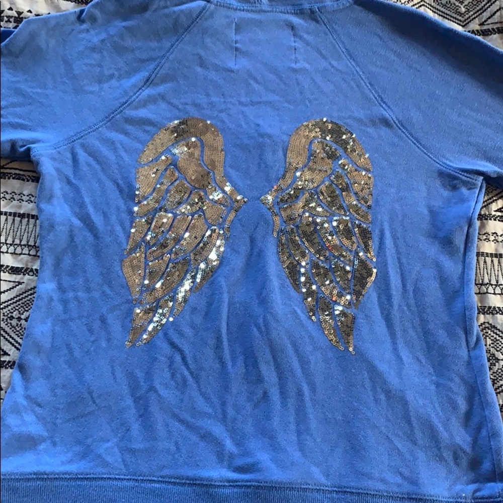 Victoria’s Secret zip up hoodie.